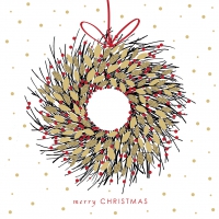 Servietten 25x25 cm - Couronne d´Or