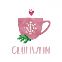 Servietten 25x25 cm - Glühwein