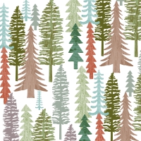 Servietten 25x25 cm - Forest