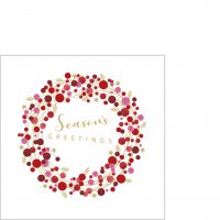 Servietten 25x25 cm - Season´s Greetings
