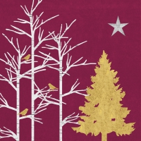 Servietten 33x33 cm - Mystic Tree