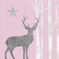 Servietten 33x33 cm - Mystic Deer