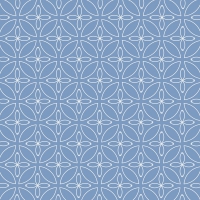 Servietten 33x33 cm - Kyoto blue