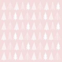 Servietten 33x33 cm - Pure Mood rosé