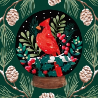 Servietten 33x33 cm - Cardinal Napkin 33x33