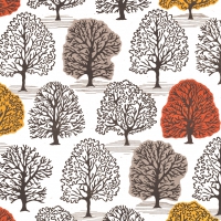 Servietten 33x33 cm - Vancouver white Napkin 33x33