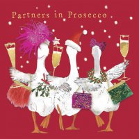 Servietten 33x33 cm - Partners in Prosecco Napkin 33x33