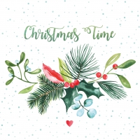 Servietten 33x33 cm - Christmas Time Napkin 33x33
