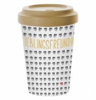 Bamboo mug To-Go - Lieblingsfreundin