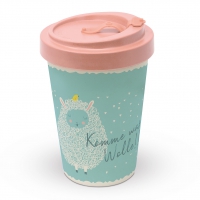 Bamboo mug To-Go - Komme Was Wolle