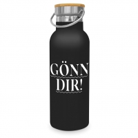 Edelstahl Trinkflasche - Gönn dir
