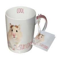Porzellan-Tasse - Stay Cool