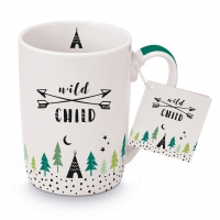 Porzellan-Tasse - Becher Wild Child