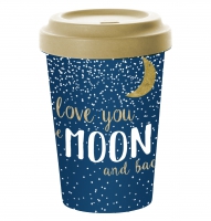 Bamboo mug To-Go - Moon Love