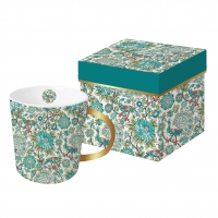 Porzellan-Henkelbecher - Pavone Porzellan-Henkelbecher - Pavone