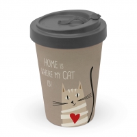 Bamboo mug To-Go - Home Cat