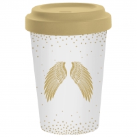 Bamboo mug To-Go - Holy Wings