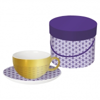 Reflecting Tasse - Reflecting Cup GB Ginza violet real gold