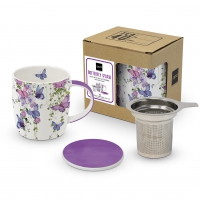 Tee-Tassen - Strainer cardboard Butterfly Splash