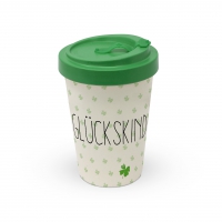 Bamboo mug To-Go - Glückskind