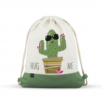 City Bag - City Bag with Leatherette Hug Me Cactus