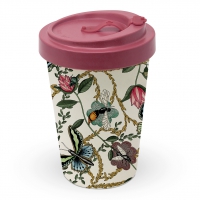 Bamboo mug To-Go - Bugs & Butterflies