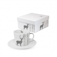 Espresso Tassen - Mystic Deer real silver