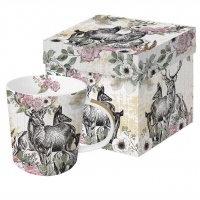 Porzellan-Henkelbecher - Beautiful Family