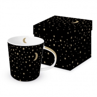 Porzellan-Henkelbecher - Moonlight