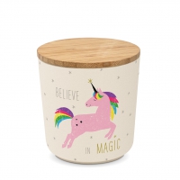 Bambus Storage - Storage Jar small Bamboo Pink Unicorn