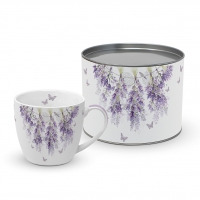 Porzellan-Tasse - Hanging Lavender