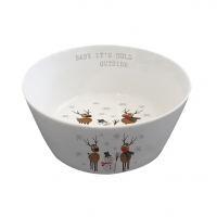 Porzellan Schale - Cold Outside Trend Bowl