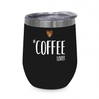 Edelstahl Thermo Mug - Coffee Lover 