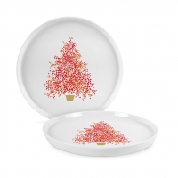 Porzellan-Teller 21cm - Season´s Tree Trend Plate 21