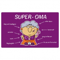 Frühstücks-Brettchen - Super Oma