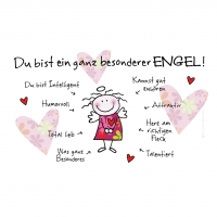 Frühstücks-Brettchen - Besonderer Engel