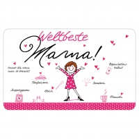 Frühstücks-Brettchen - Weltbeste Mama