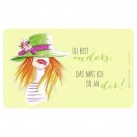 Frühstücks-Brettchen - Du bist anders