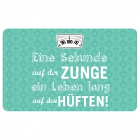 Frühstücks-Brettchen - Leben lang Hüfte