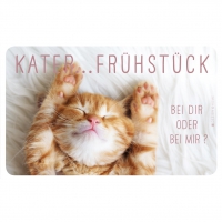 Frühstücks-Brettchen - Katerfrühstück