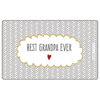 Frühstücks-Brettchen - Tray Best Grandpa 