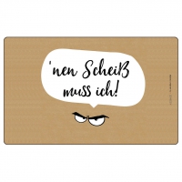 Frühstücks-Brettchen - Nen Scheiß