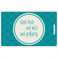 Frühstücks-Brettchen - Sei Wild