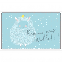 Frühstücks-Brettchen - Komme Was Wolle