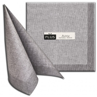 50 Airlaid Servietten 40x40 cm - Iuta Grigio