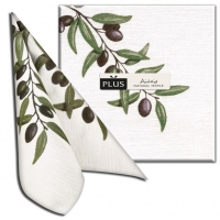 50 Airlaid Servietten 40x40 cm - Olivia Verde