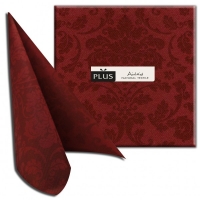 50 Airlaid Servietten 40x40 cm - Victoria Bordeaux