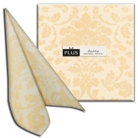 50 Airlaid Servietten 40x40 cm - Victoria Avorio