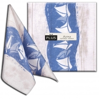 50 Airlaid Servietten 40x40 cm - Barche Blue 50 Airlaid Servietten 40x40 cm - Barche Blue