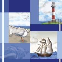 20 Servietten 33x33 cm - Maritim